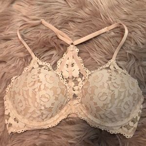 PINK Victoria’s Secret Racerback Lace Bra
